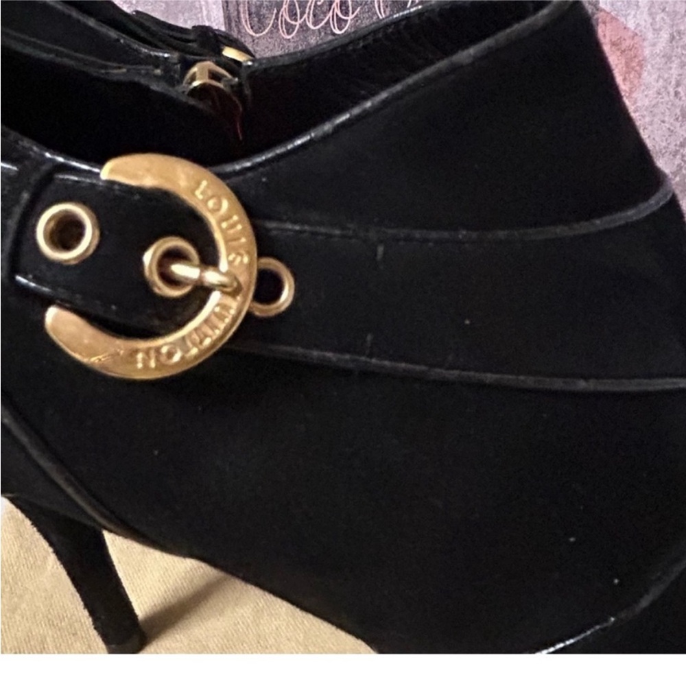 Louis Vuitton Black Heeled Boots - Picture 11 of 16